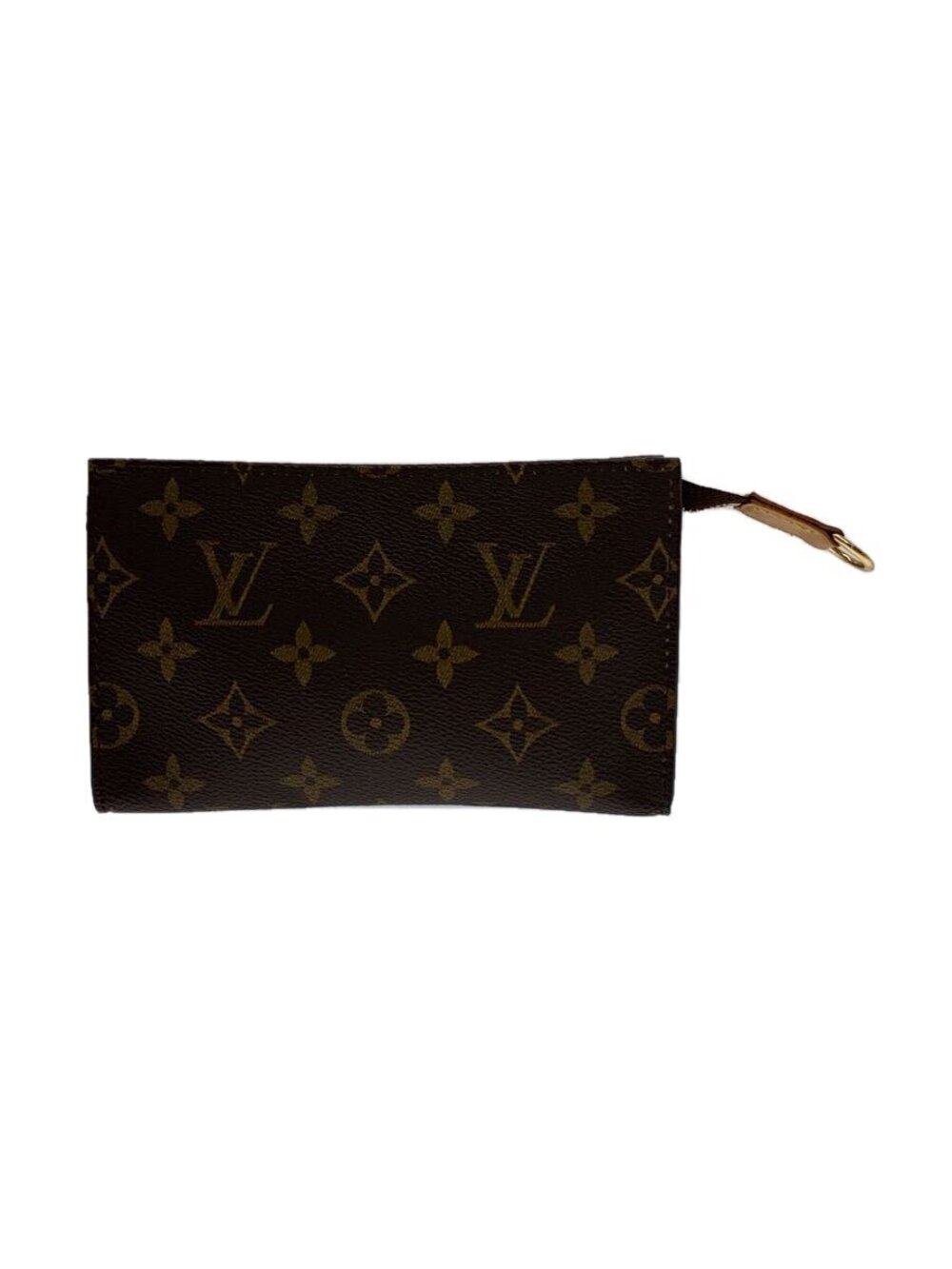 LOUIS VUITTON Pochette Toilette Canvas Brown